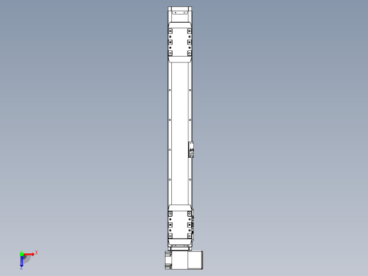 皮带直线轴双滑块型TPA-GCBS-80-P60-L225-RP-M20-N3俯视缩略图