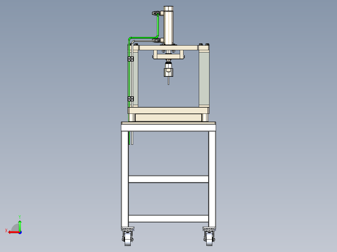 激光打印机后视图