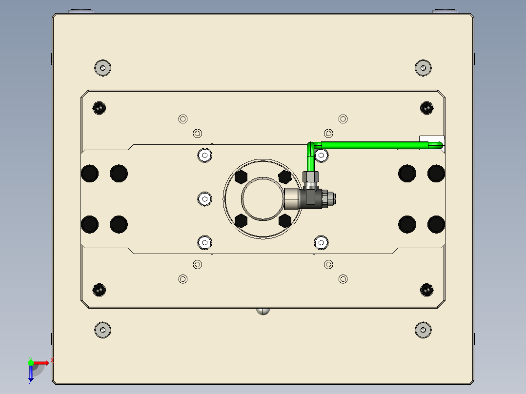 激光打印机俯视图