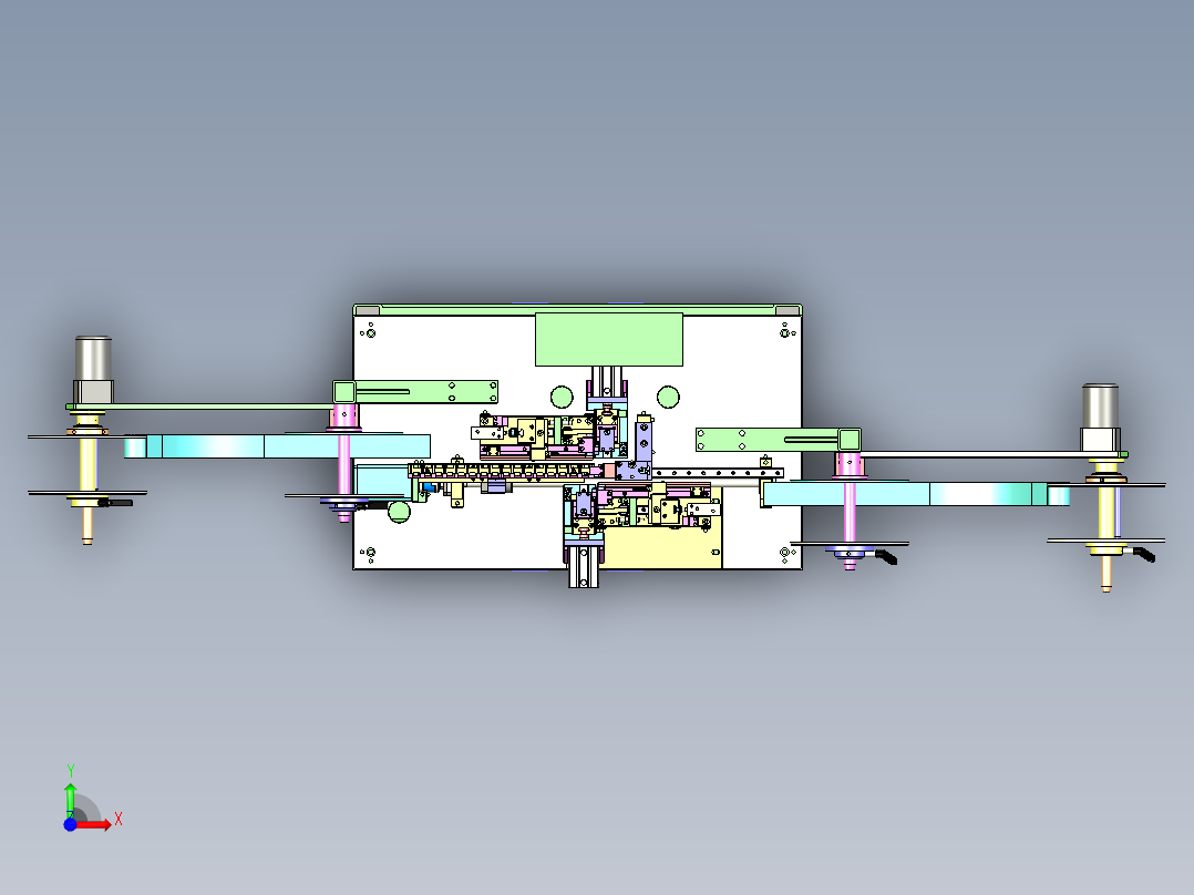 11_自动插针裁切机前视图