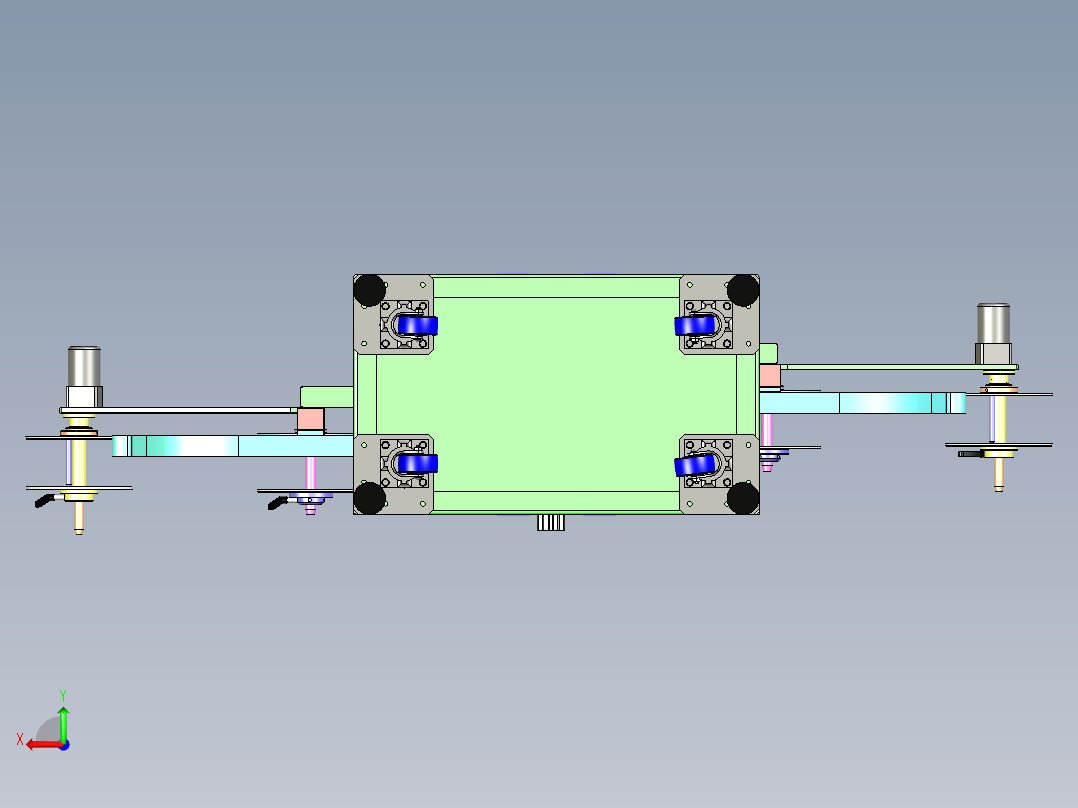 11_自动插针裁切机后视图
