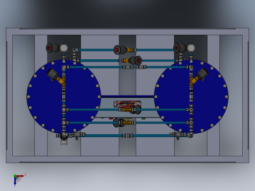 发电机（详解）设计模型俯视缩略图