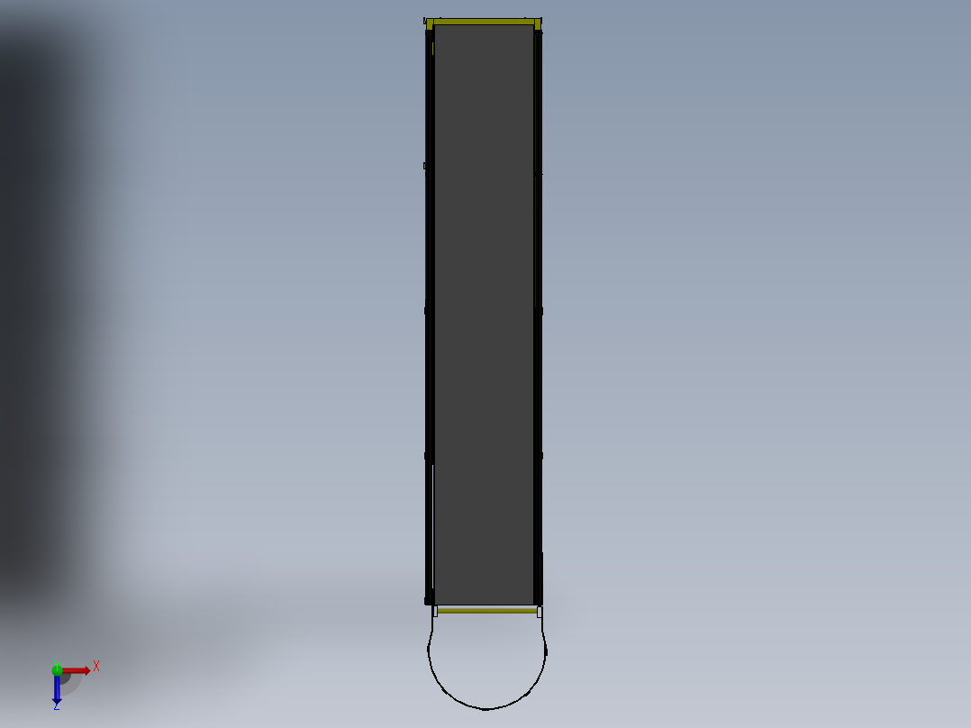 卧式储罐SW2011俯视图