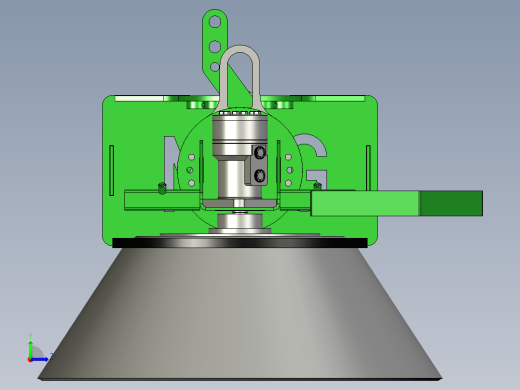 叉车小型装载机除草刷左视缩略图