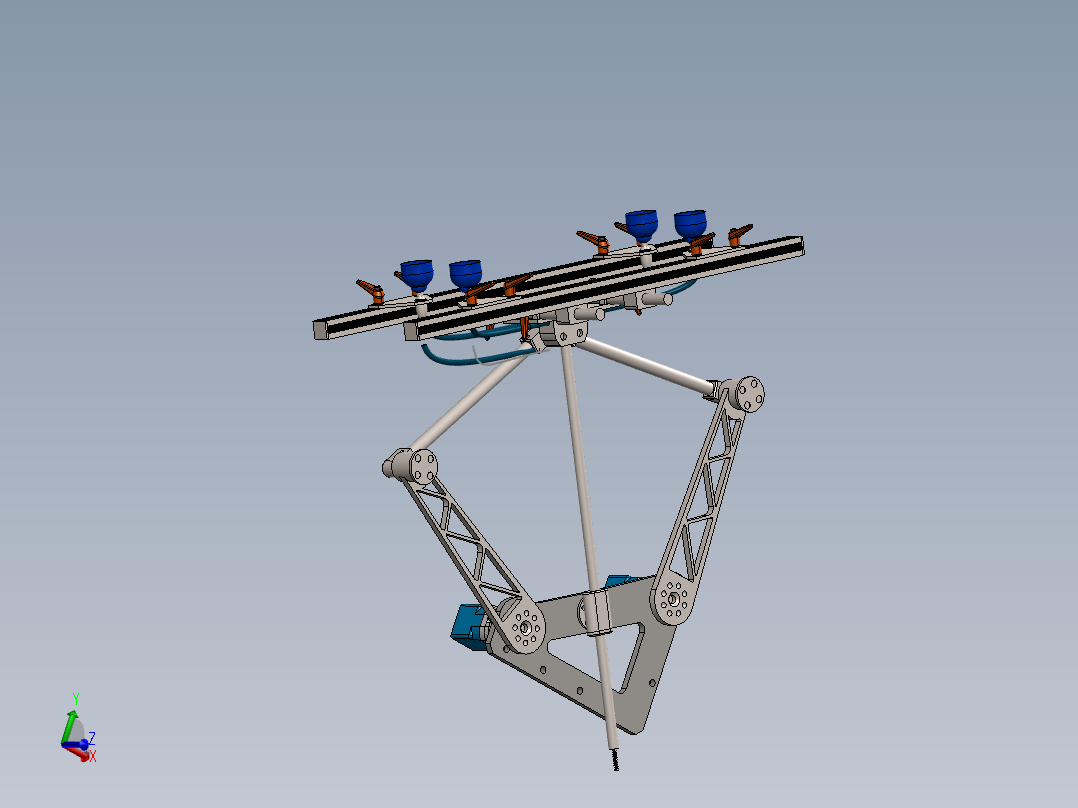 拾取和放置机构