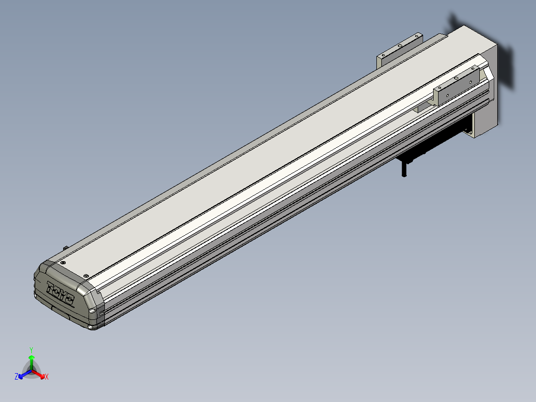 Toyo东佑达直线模组-ETH13-700-BM-200W+煞車主视图