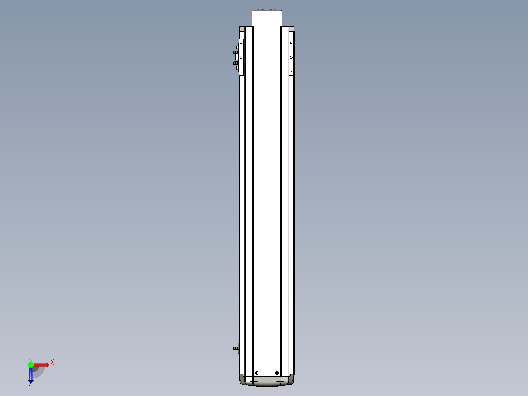 Toyo东佑达直线模组-ETH13-700-BM-200W+煞車俯视图