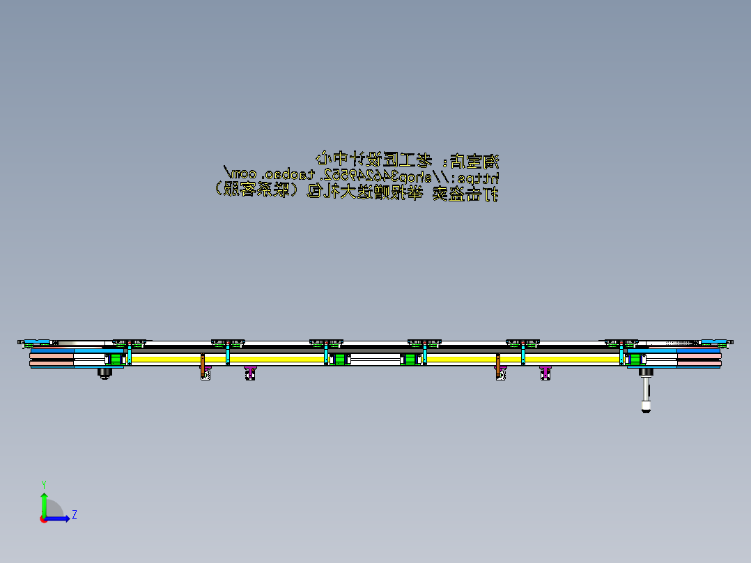 B13_高速环形输送线左视图