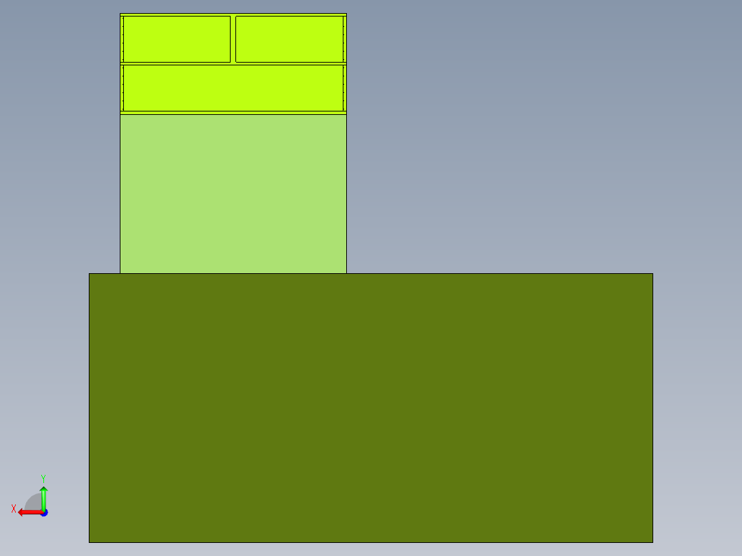 工业冷水机组工厂冷却装置后视图