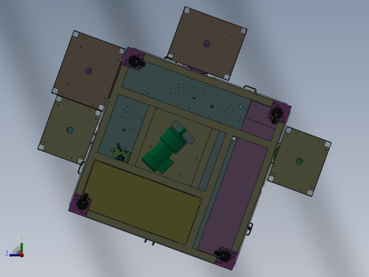 29气缸侧向双夹紧机构右视缩略图