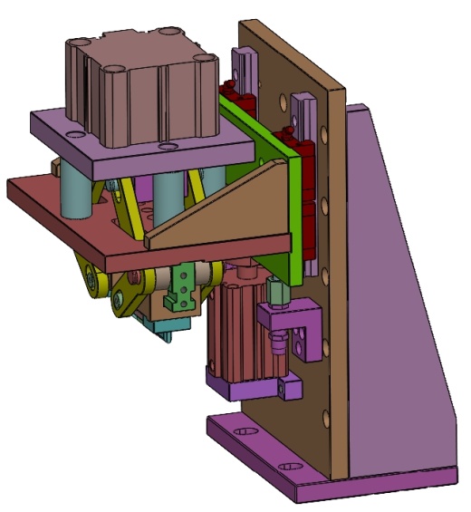 29气缸侧向双夹紧机构缩略图
