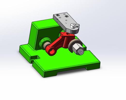 气门摇臂轴支座加工工艺及钻φ3斜孔夹具设计【含三维SolidWorks】缩略图