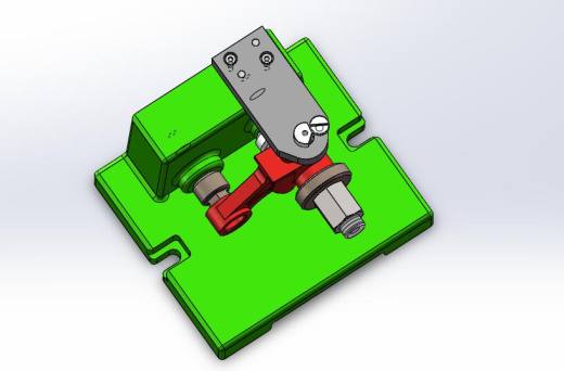 气门摇臂轴支座加工工艺及钻φ3斜孔夹具设计【含三维SolidWorks】缩略图