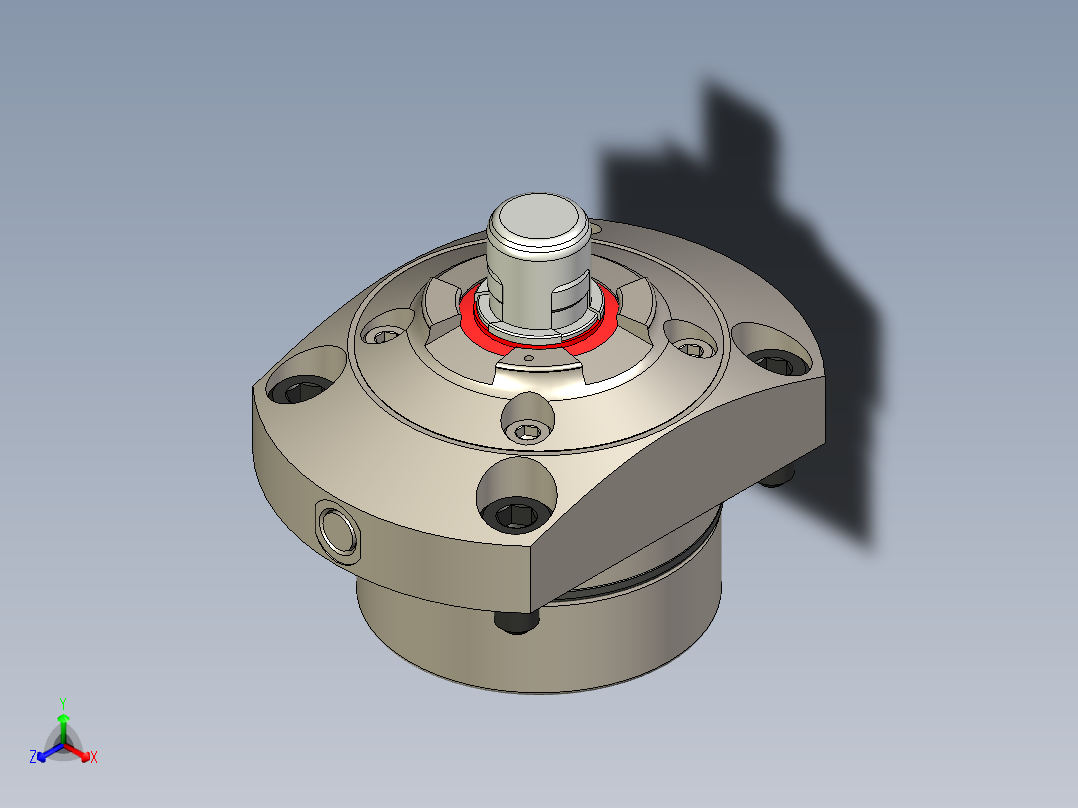 KOSMEKSFA2000-M2A-120多系列多零件图纸模型多系列多零件图纸模型主视图