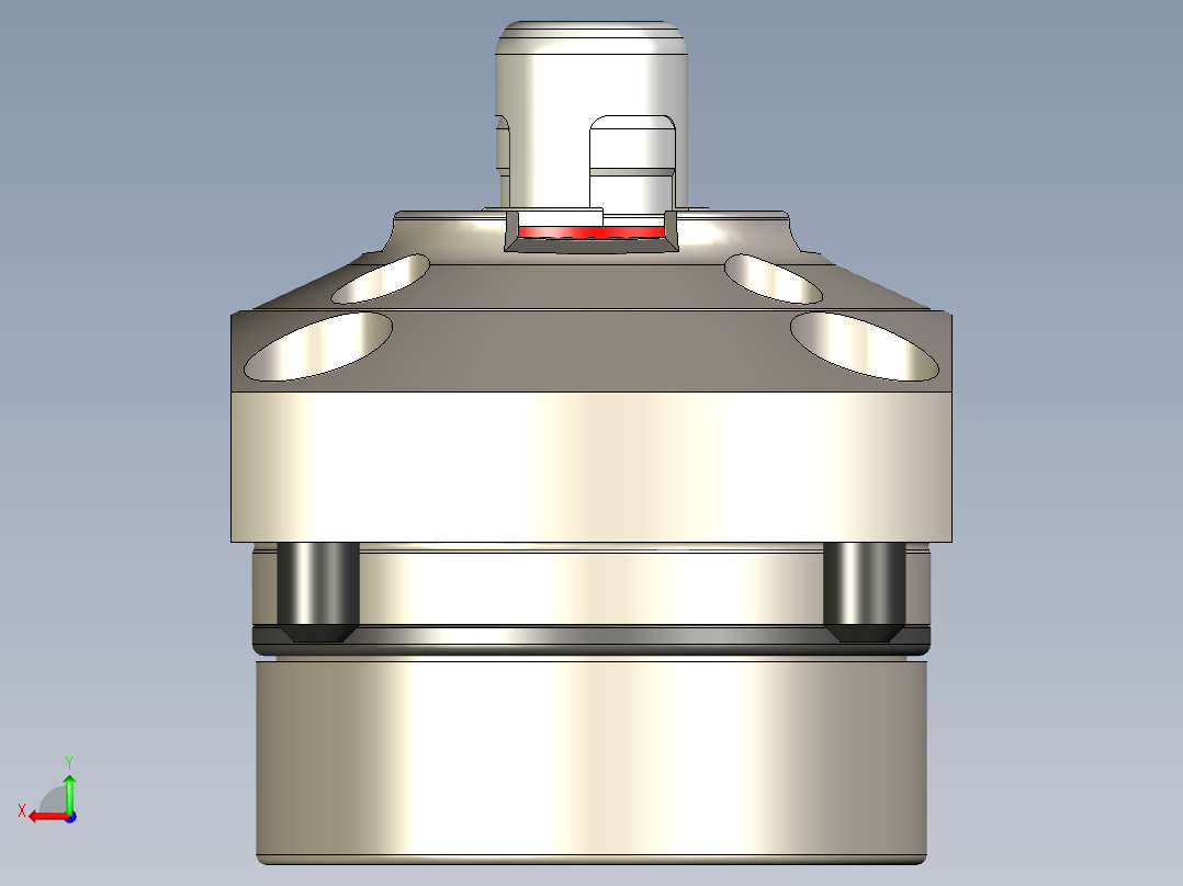 KOSMEKSFA2000-M2A-120多系列多零件图纸模型多系列多零件图纸模型后视图