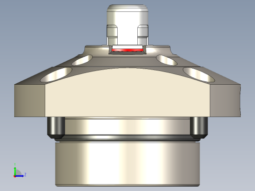 KOSMEKSFA2000-M2A-120多系列多零件图纸模型多系列多零件图纸模型左视缩略图