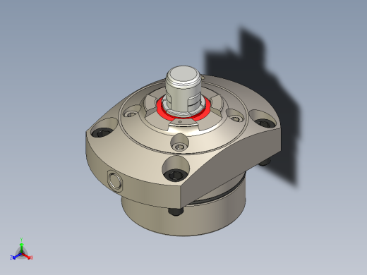 KOSMEKSFA2000-M2A-120多系列多零件图纸模型多系列多零件图纸模型正等轴测缩略图