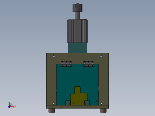 自动冲压成型机方案前视缩略图