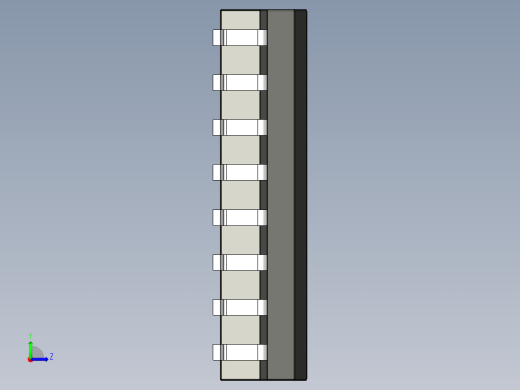 元器件3D封装SOIC16W44左视缩略图