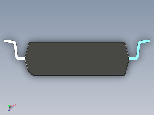 元器件3D封装SOIC16W44俯视缩略图