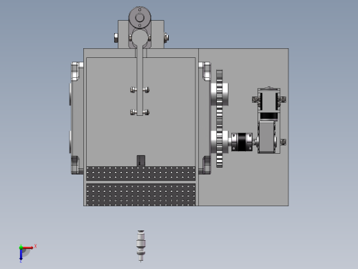 榨汁机装配俯视缩略图