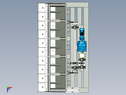 大型窑炉投料机俯视缩略图