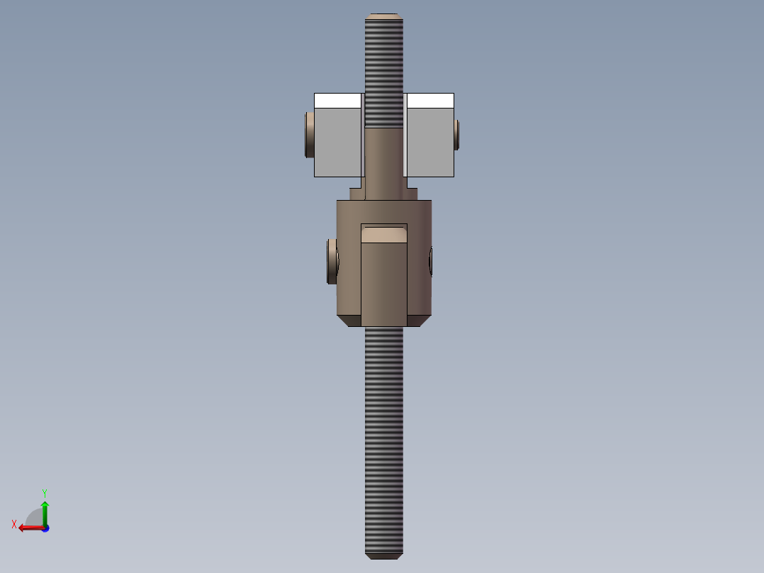 CA6140车床滤油器体加工工艺及钻φ38孔夹具设计【含三维SolidWorks】【原创设计】后视图