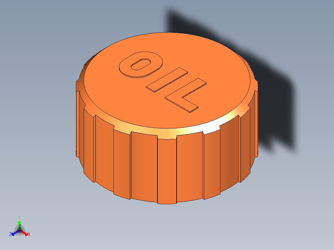 油箱蓋SFN.PF+F-3D多系列多零件图纸模型正等轴测图