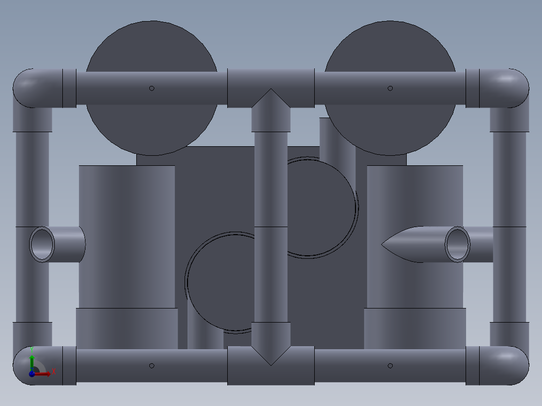 远程水下航行器（RUV）--sw前视图