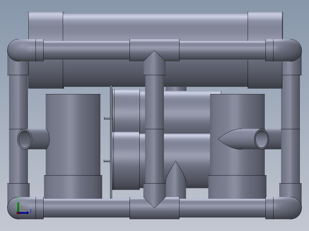 远程水下航行器（RUV）--sw左视图