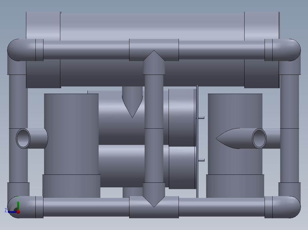 远程水下航行器（RUV）--sw右视图
