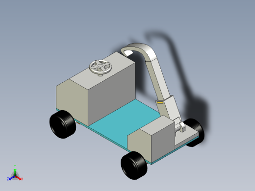 儿童用吊车玩具正等轴测缩略图