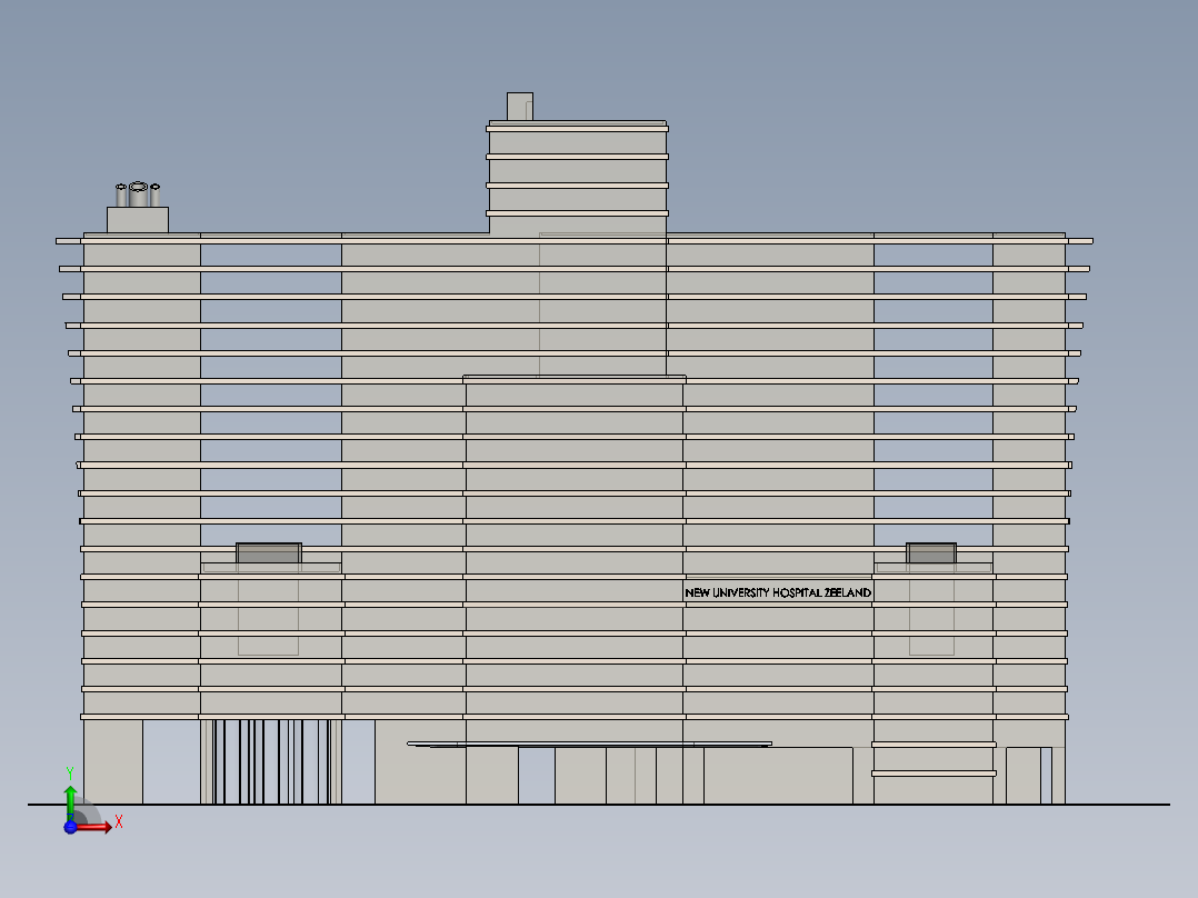 房子、建筑(176)前视图