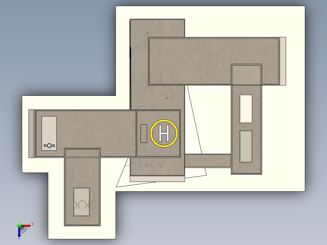 房子、建筑(176)俯视图