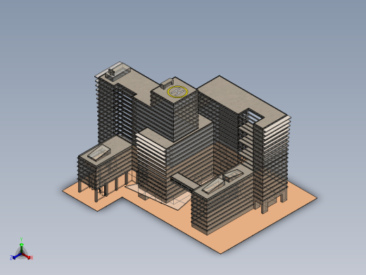 房子、建筑(176)正等轴测缩略图