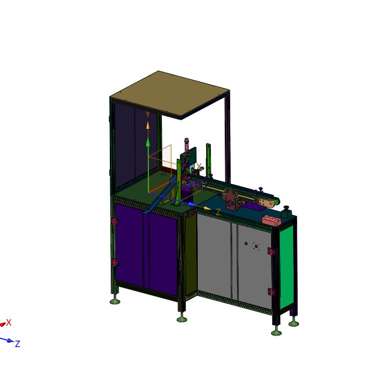 玻璃纤维软管输送切断装置