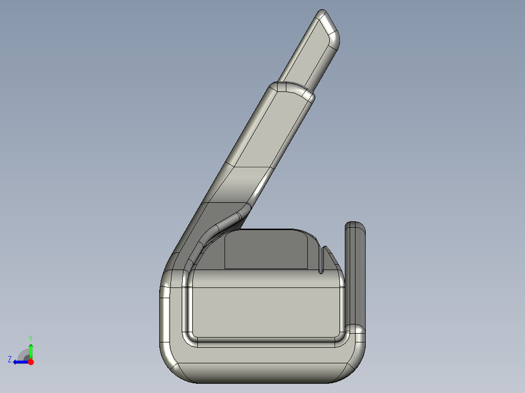 控制屏、屏幕(4)右视图