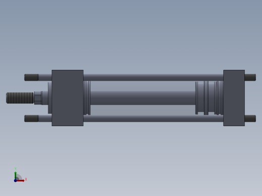 拉杆液压缸-50x20x150-mm-1.snapshot.1前视缩略图