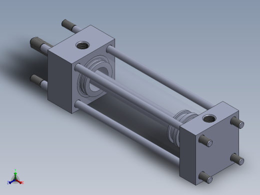 拉杆液压缸-50x20x150-mm-1.snapshot.1正等轴测缩略图