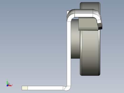 抽屉导轨2前视缩略图