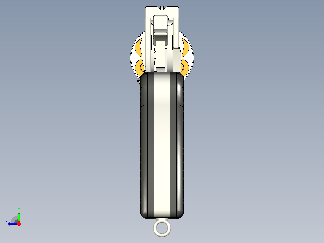 手枪左轮冲锋枪老式狙击步枪设计3D图纸webley-revolver-38-mark-4 INV STP IGS右视图