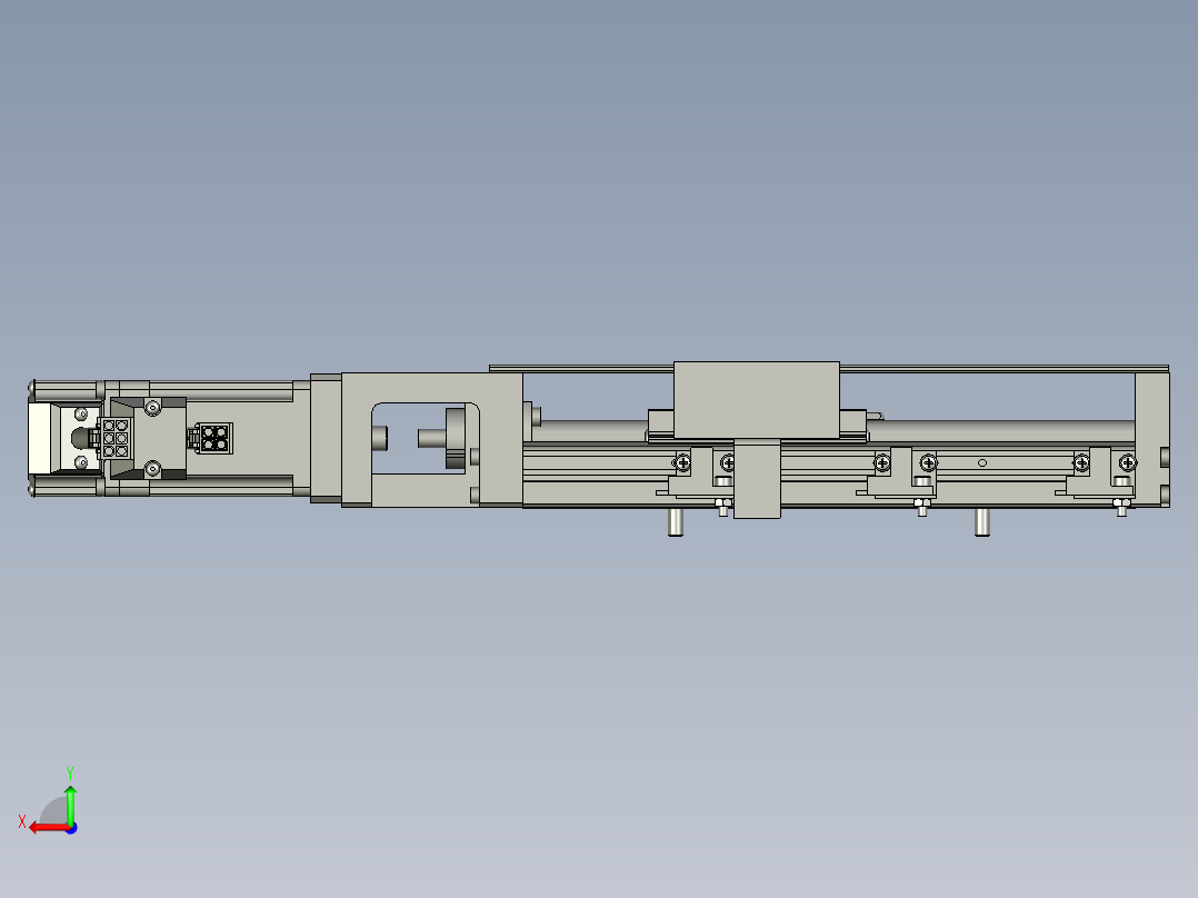 KK模组HIWINKK6010P-200A1-F0C后视图