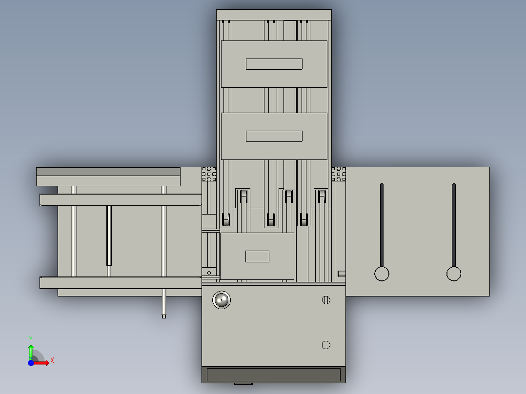 X小型上料机前视图