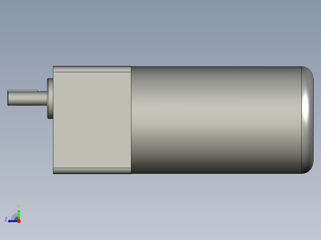 调速马达5IK40R-5GN95K右视图