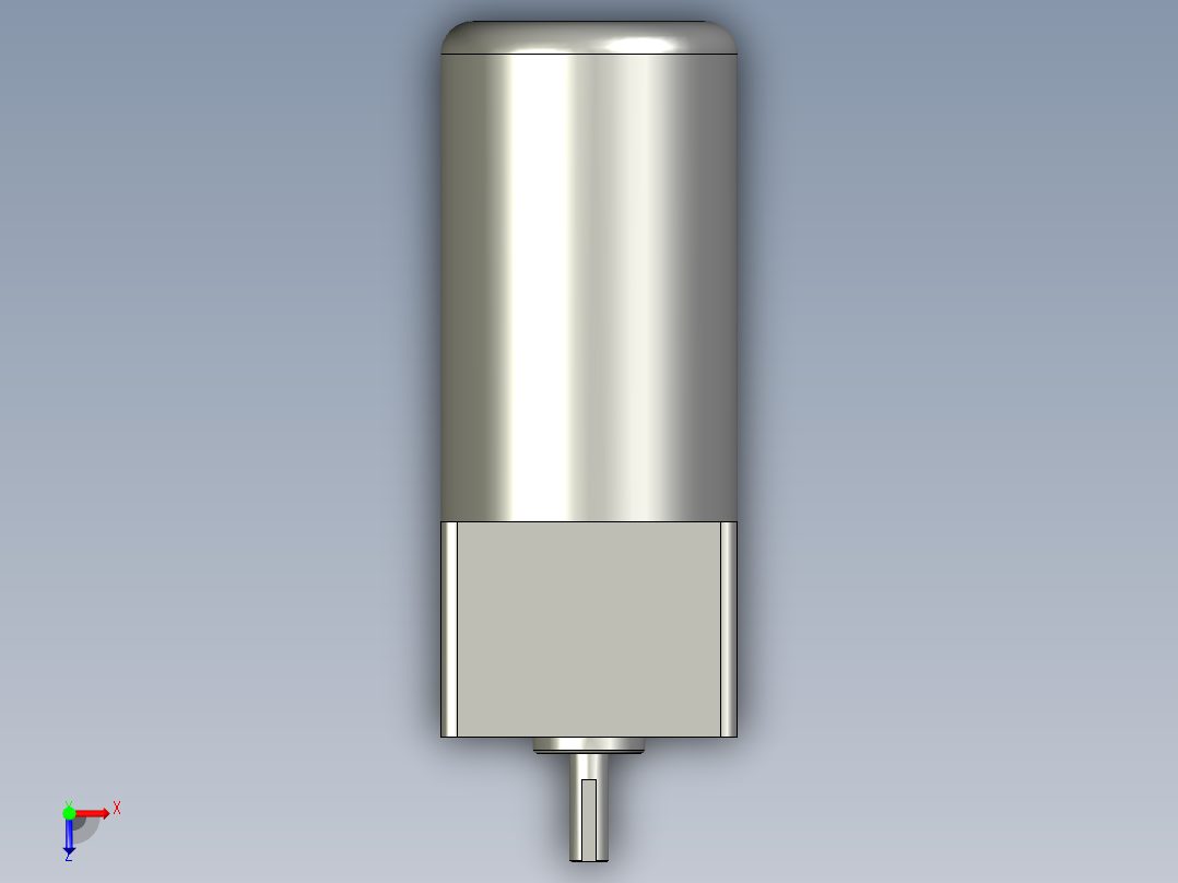 调速马达5IK40R-5GN95K俯视图