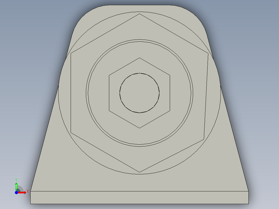 PK-KX气缸CM2L25-150-AT前视图