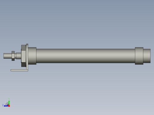 PK-KX气缸CM2L25-150-AT右视缩略图