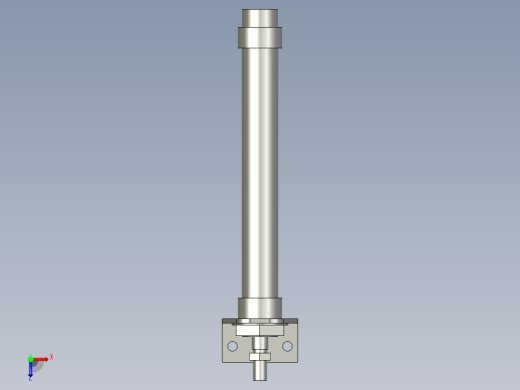 PK-KX气缸CM2L25-150-AT俯视缩略图