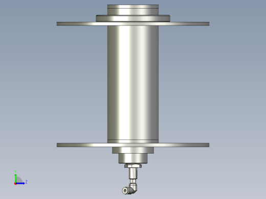 XY0003-05-03气涨轴安装组件D11左视缩略图