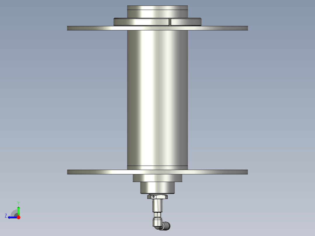 XY0003-05-03气涨轴安装组件D11右视图